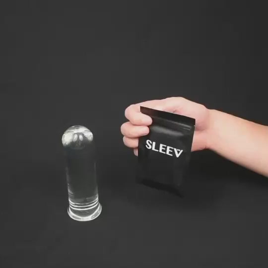 SLEEV Individual Pouch – Male Masturbation Sleeve – Clear