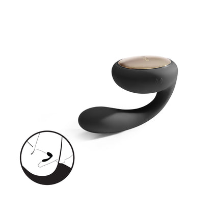 Lelo Tara Couples Massager – Black – Multi-Function, Waterproof