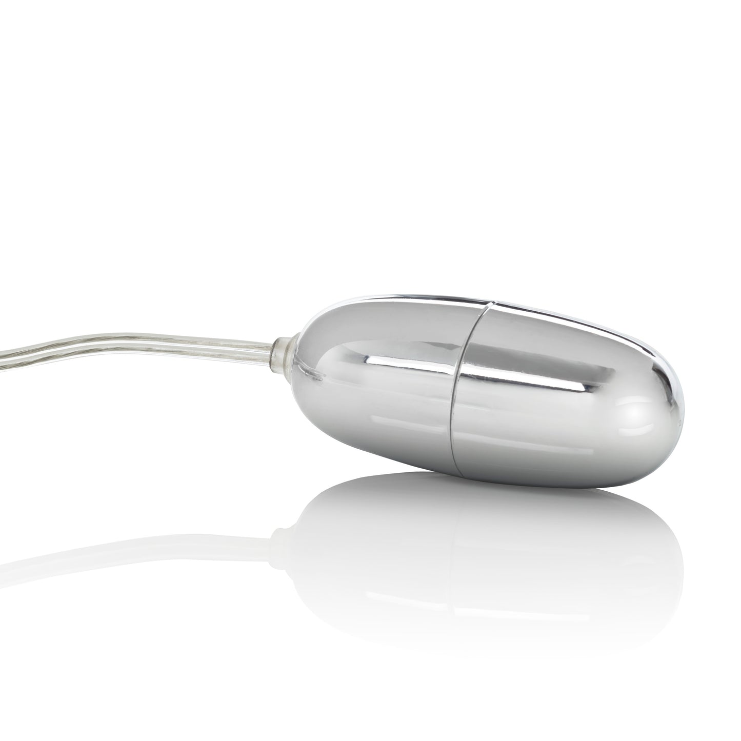 CalExotics Sterling Collection Silver Bullet – Vibrating Stimulator – Silver