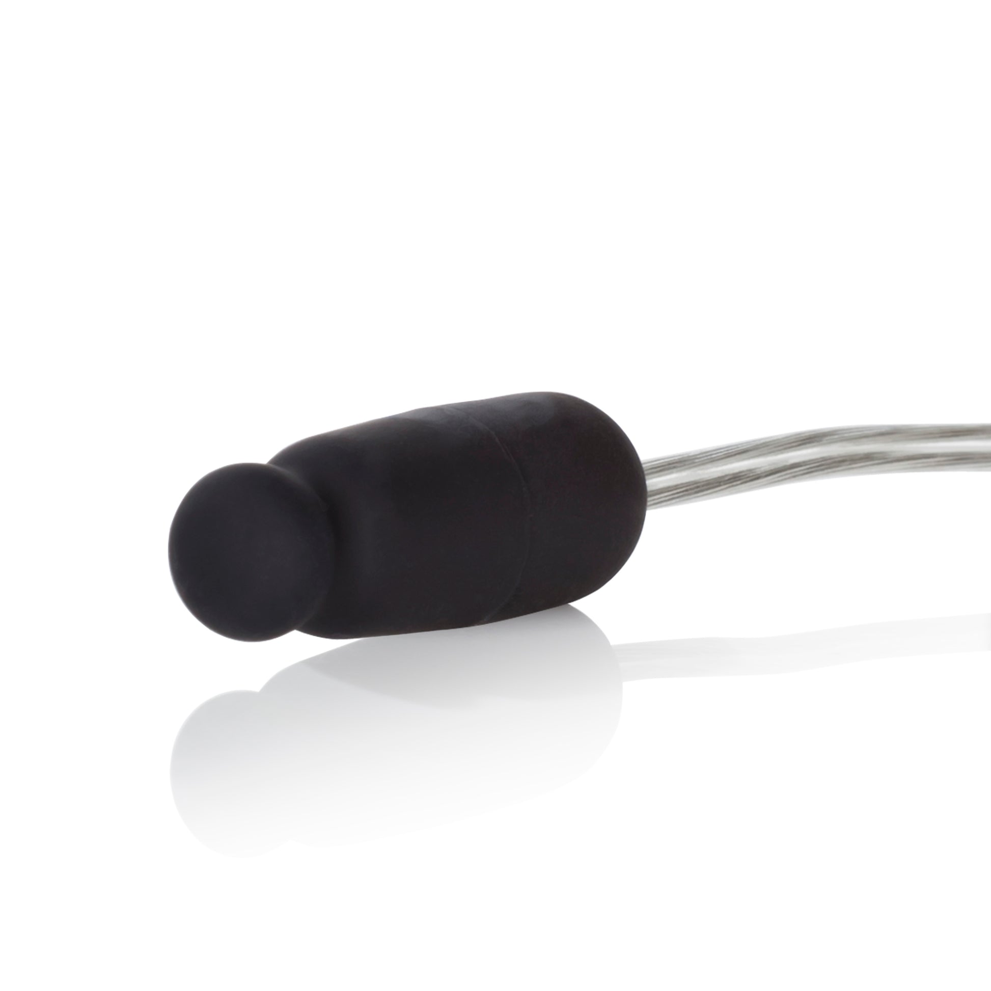 CalExotics Sterling Collection Micro Velvet-Cote Bullet Stimulator – Black