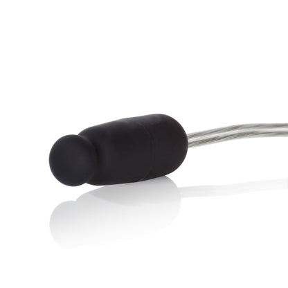 CalExotics Sterling Collection Micro Velvet-Cote Bullet Stimulator – Black