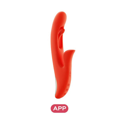 Honey Play Box Tressa App-Enabled Tapping Vibrator – Orange