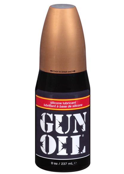 Gun Oil Silicone Lubricant - 8 Oz - Aloe Vera and Vitamin E
