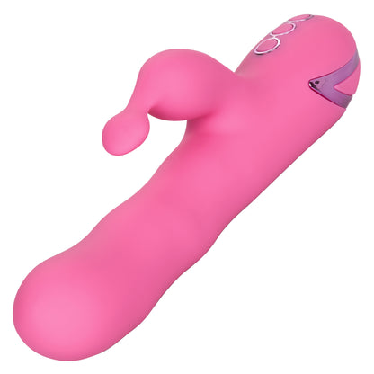 California Dreaming Santa Barbara Surfer – Rechargeable Vibrating Massager with Flickering Teaser – Purple