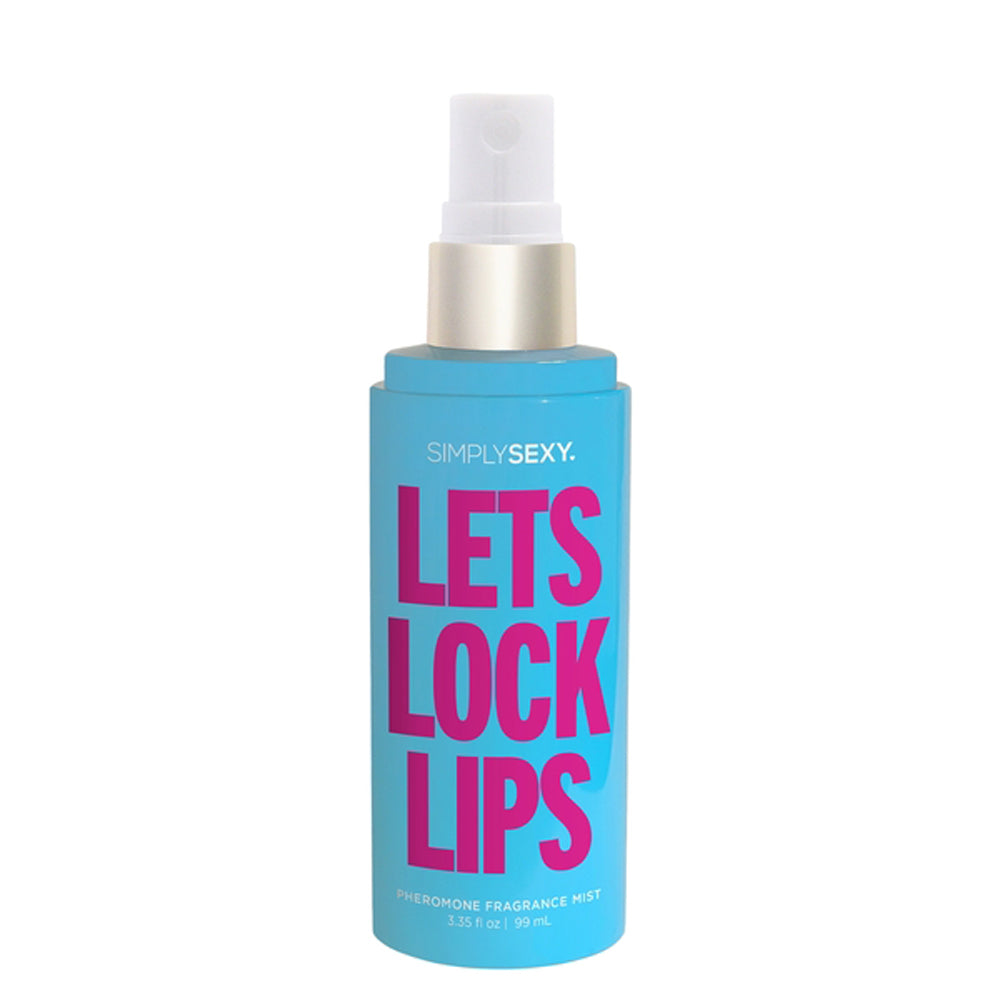 Lets Lock Lips Pheromone Fragrance Mist – Musky Warmth with Spicy Twist – 3.35 Oz