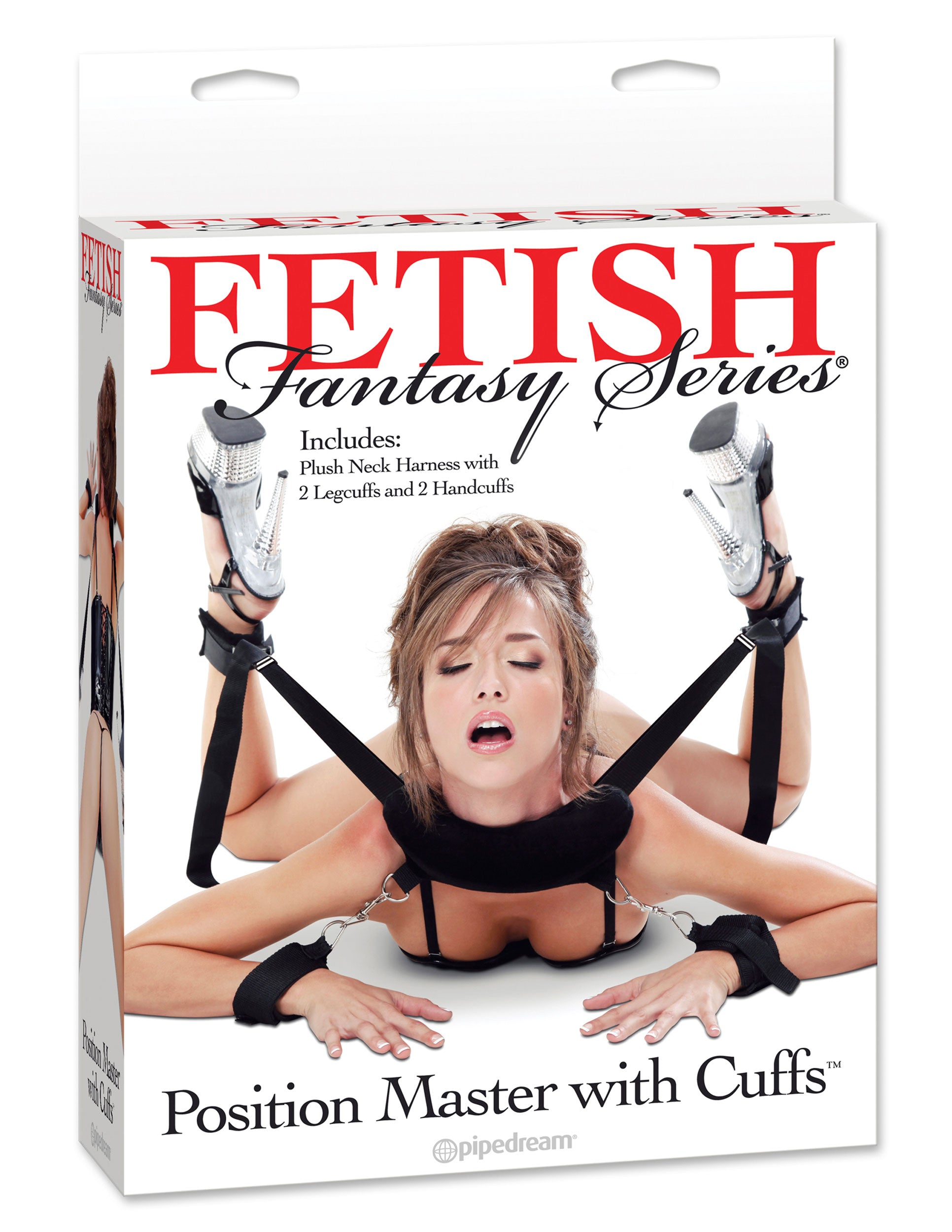 Pipedream Fetish Fantasy Series Position Master with Cuffs – Black