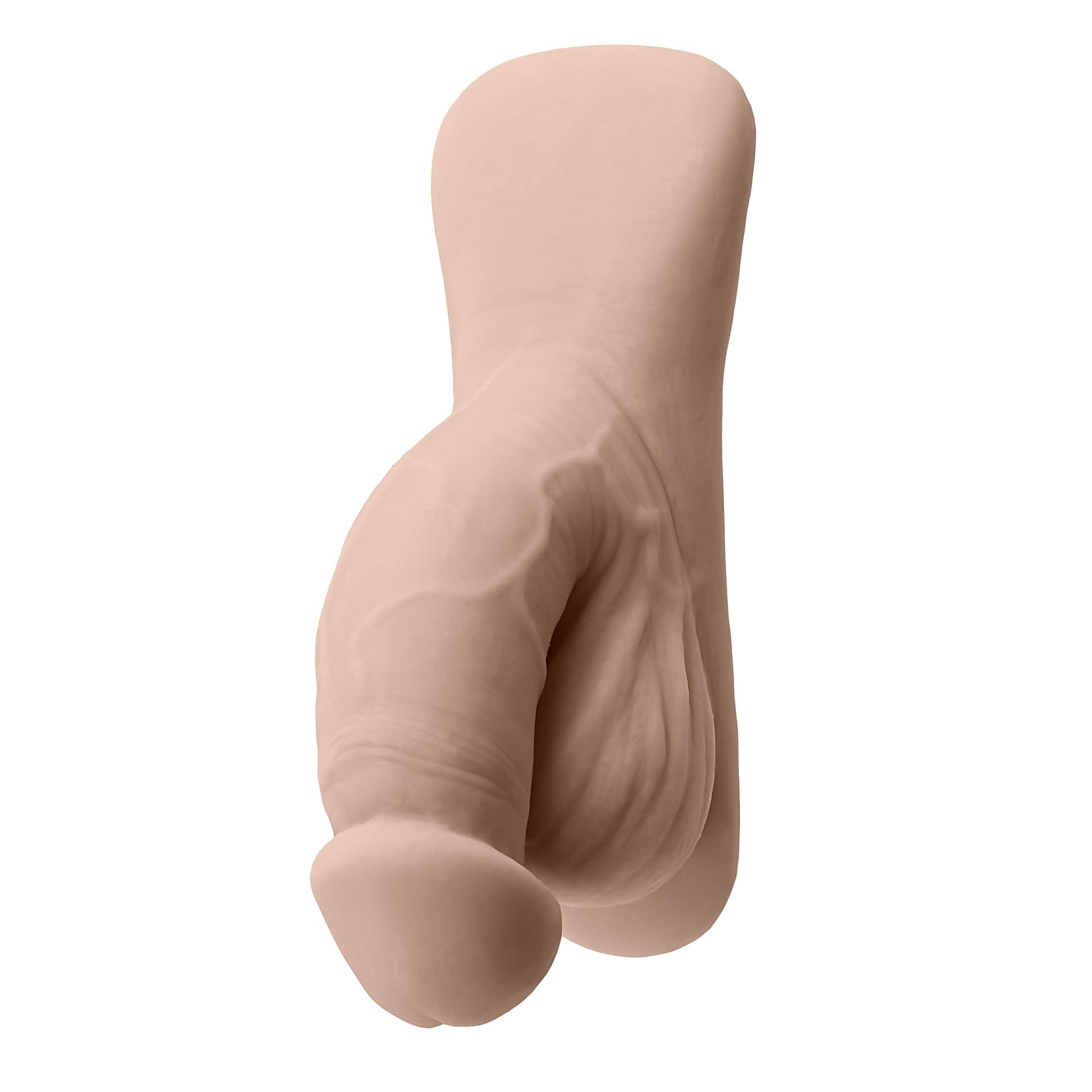 Evolved Novelties 4 Inch Packer – Realistic Penis Packer – Body-Safe TPE Rubber