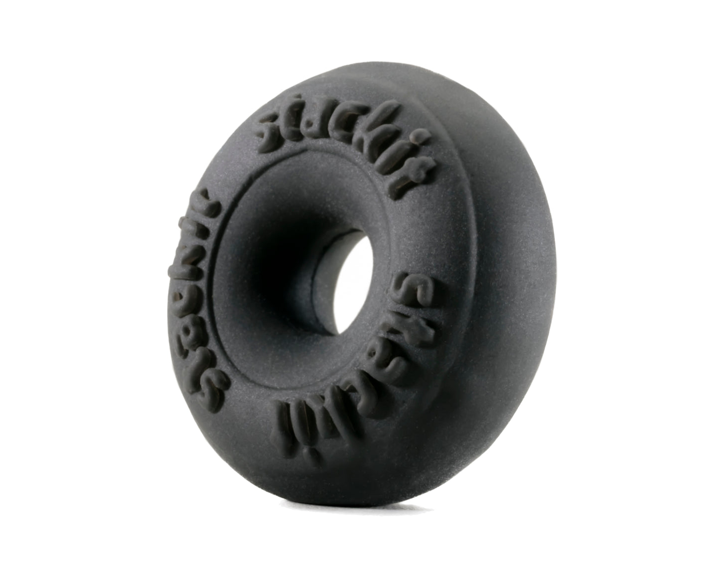 Perfect Fit Stackit Cock Ring - Black - Ultra-Soft and Stackable