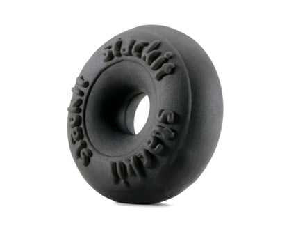 Perfect Fit Stackit Cock Ring - Black - Ultra-Soft and Stackable