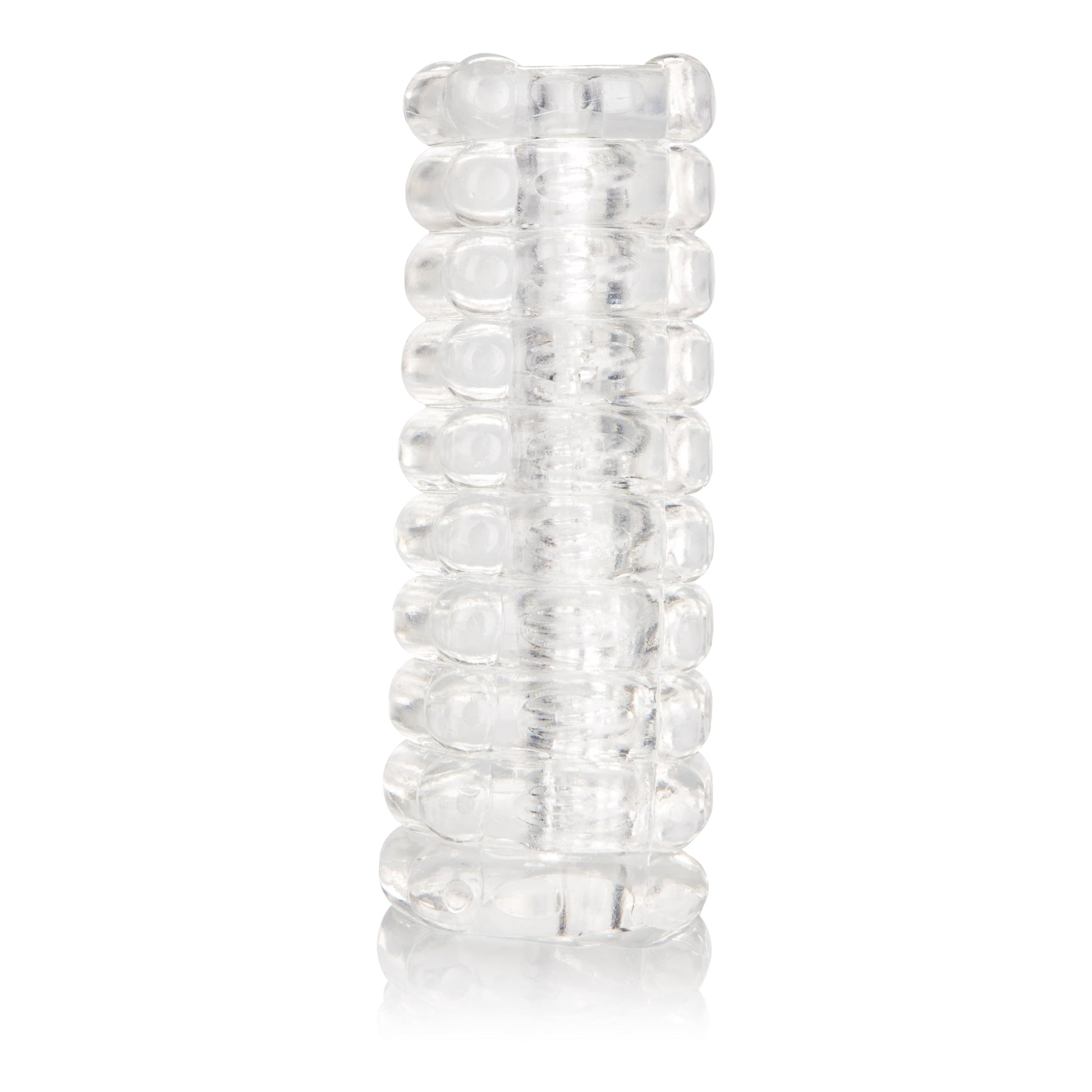 CalExotics Ribbed Stroker Masturbator – Gold – Phthalate Free
