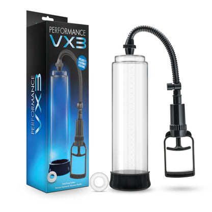 Blush Performance VX3 Male Enhancement Pump System - Clear