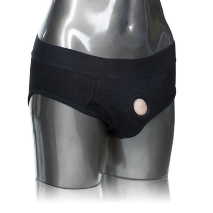 CalExotics Packer Gear Brief Harness - Large/Extra Large - Black