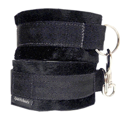 Sportsheets Soft Adjustable Cuffs for Wrist or Ankle – Black