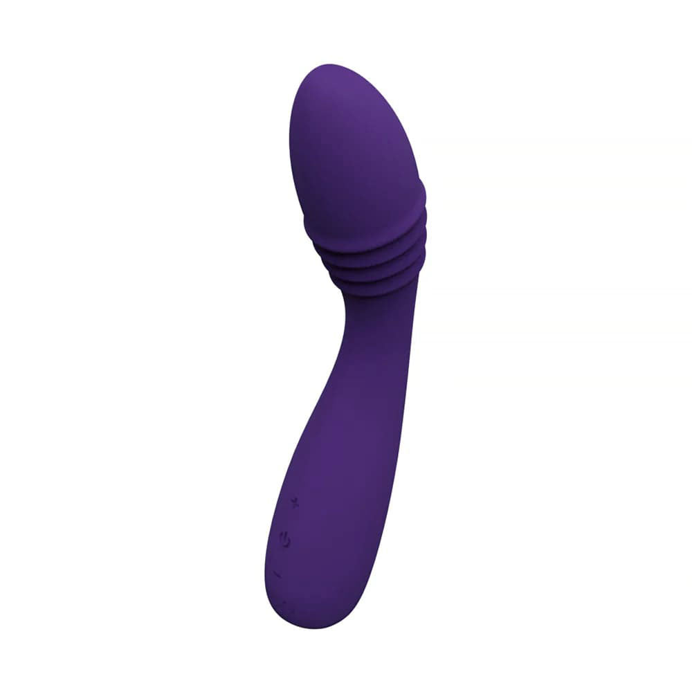 VeDO Ohni Rechargeable G-Spot Thrusting Vibe – Purple