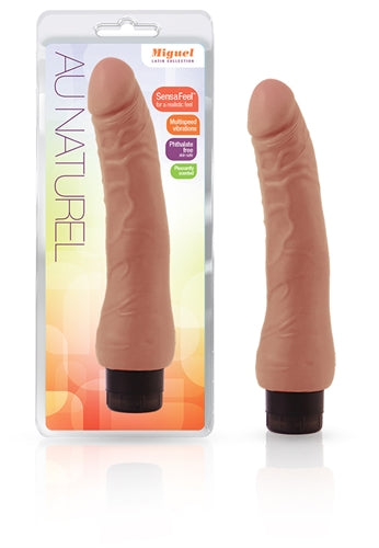 Blush Miguel the Latin Collection Realistic Vibrating Stroker - Beige
