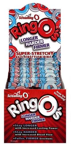 Screaming O Ring O - Cockring for Enhanced Erections - Assorted Colors