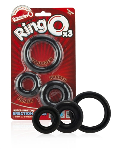 Screaming O Ringo X3 - Penis Ring - Black