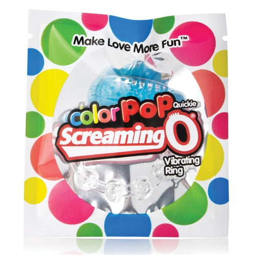 Screaming O Vibrating Ring - Blue - Couples' Mutual Stimulation