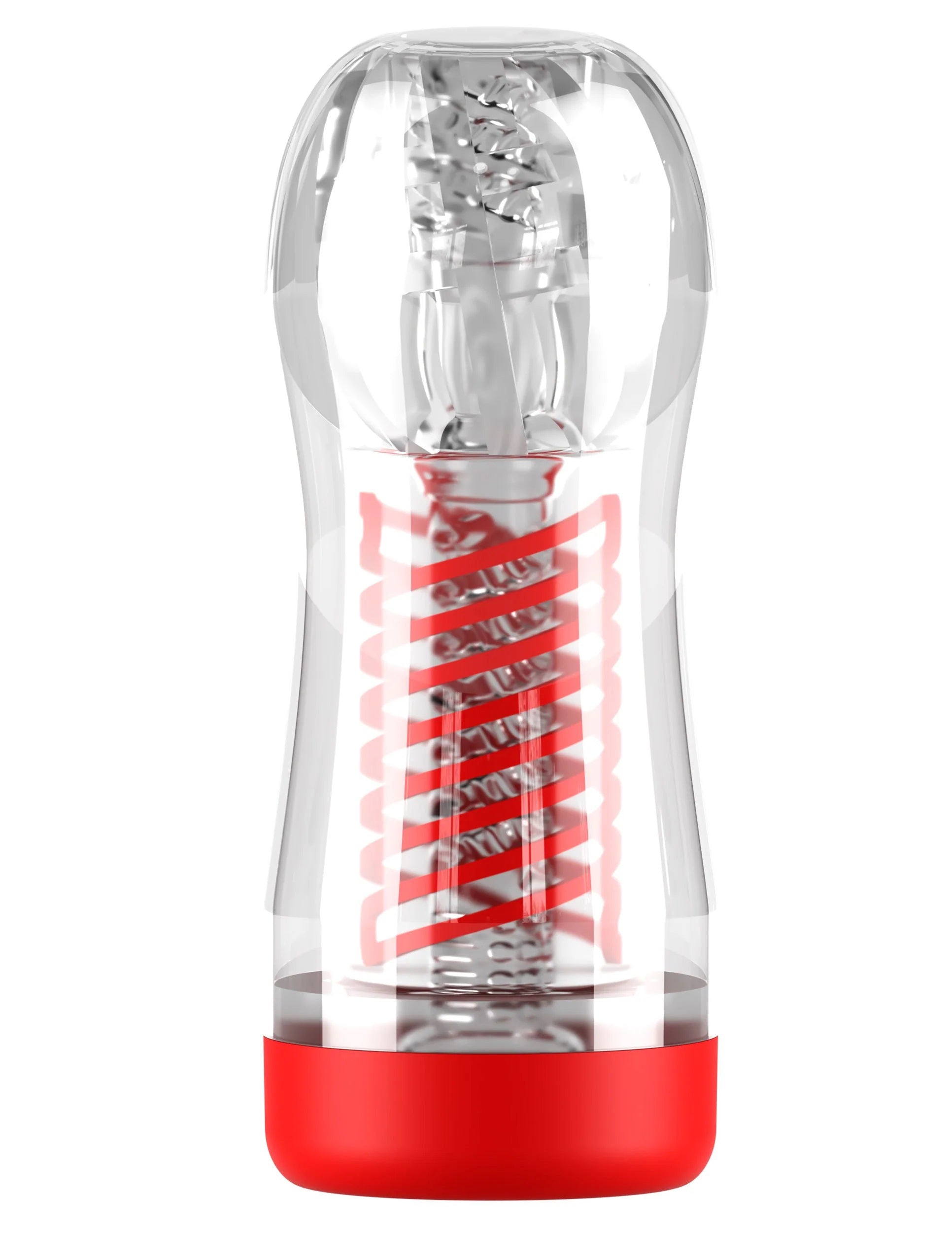 Pipedream ViewTube 2 Stroker – Clear – Spiral Compression Design