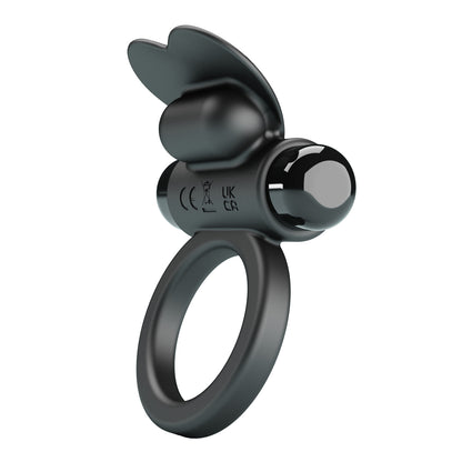 Pretty Love Debonaire Vibrating Cock Ring - Black