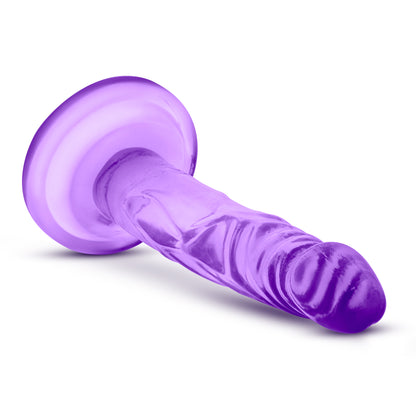 Blush Naturally Yours Mini Cock - 5 Inch Realistic Dong with Suction Cup - Purple