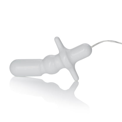 CalExotics Pocket Exotics Ivory Anal-T Vibe - Multi-Speed Vibrator - White