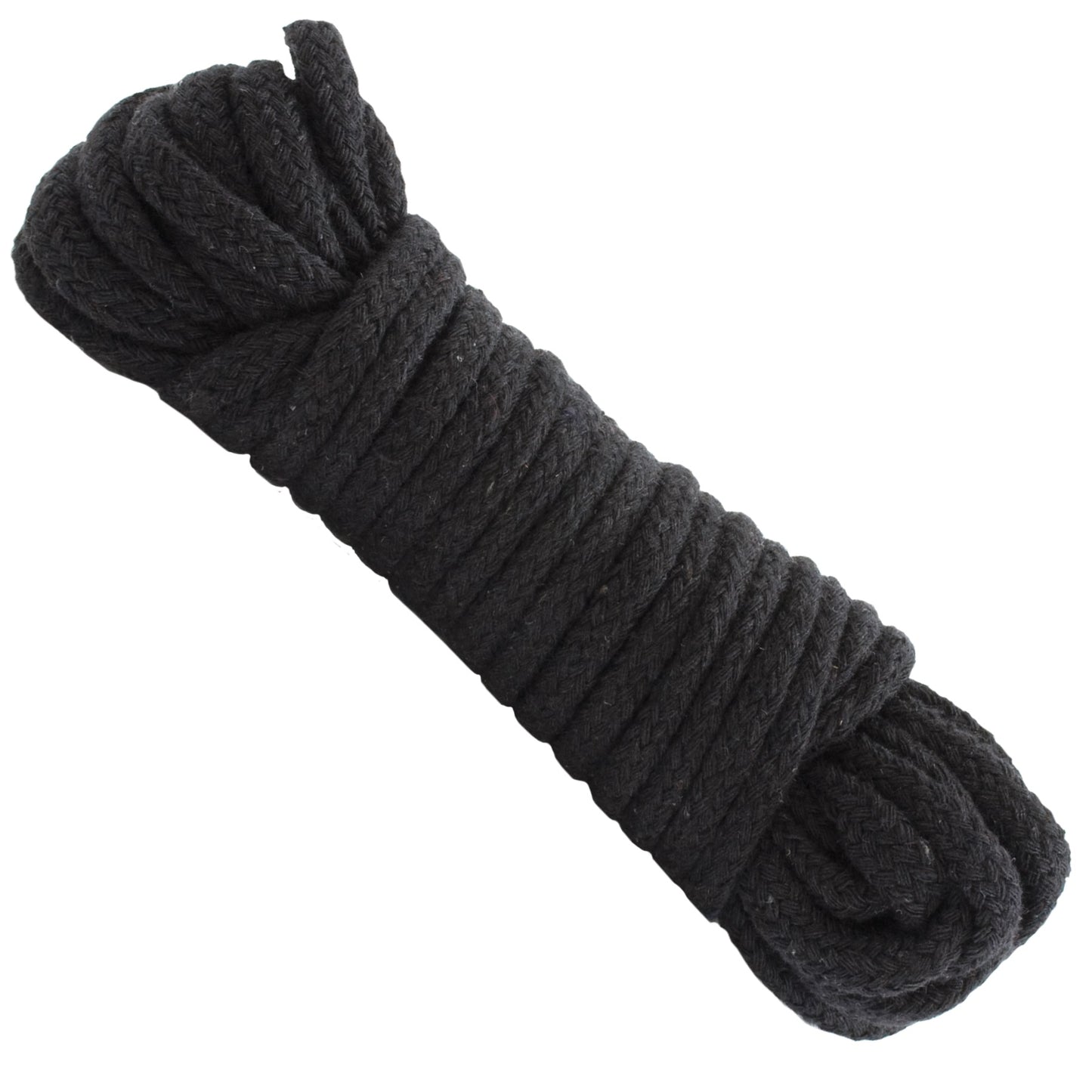 Doc Johnson Japanese Style Cotton Bondage Rope - 32 Feet - Black