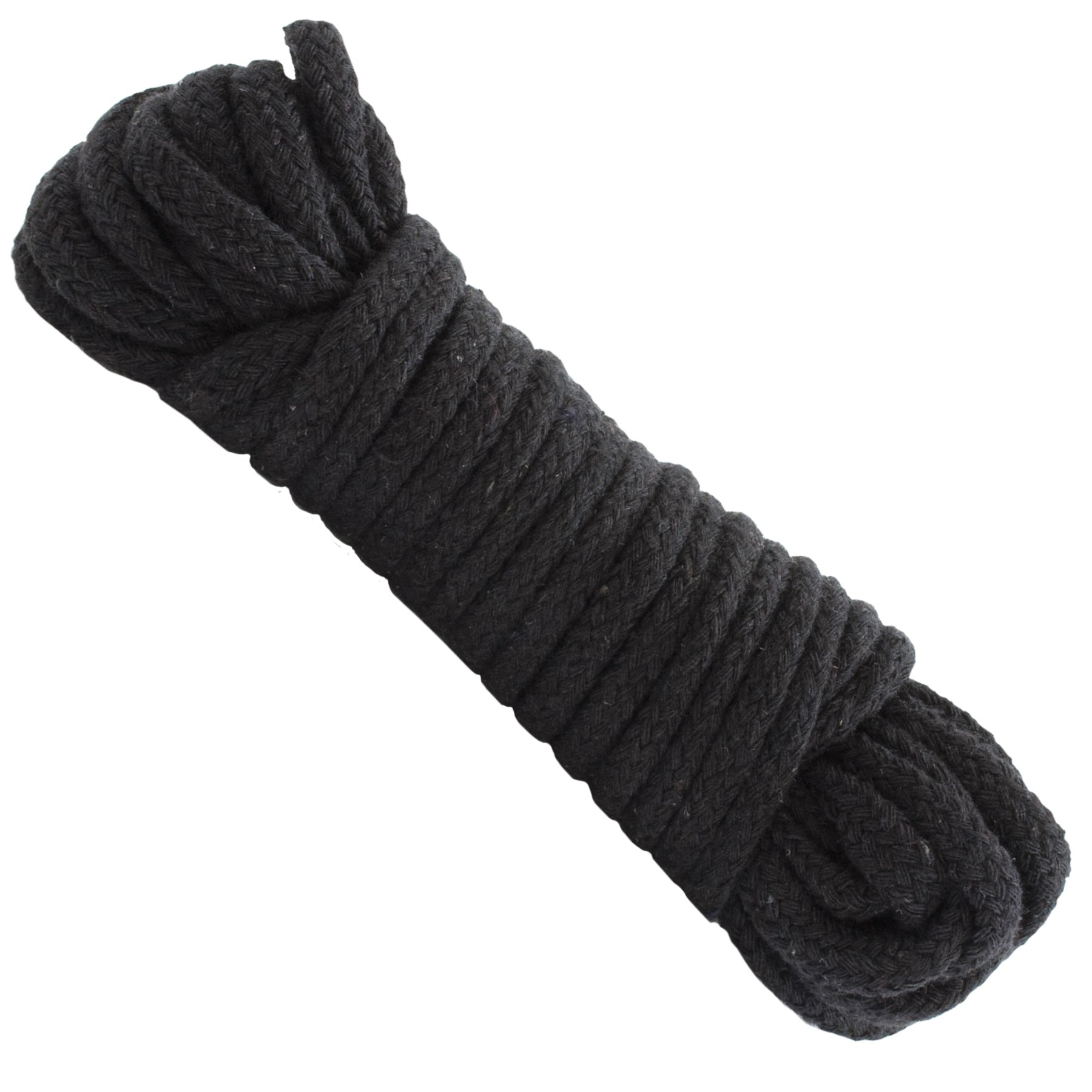 Doc Johnson Japanese Style Cotton Bondage Rope - 32 Feet - Black