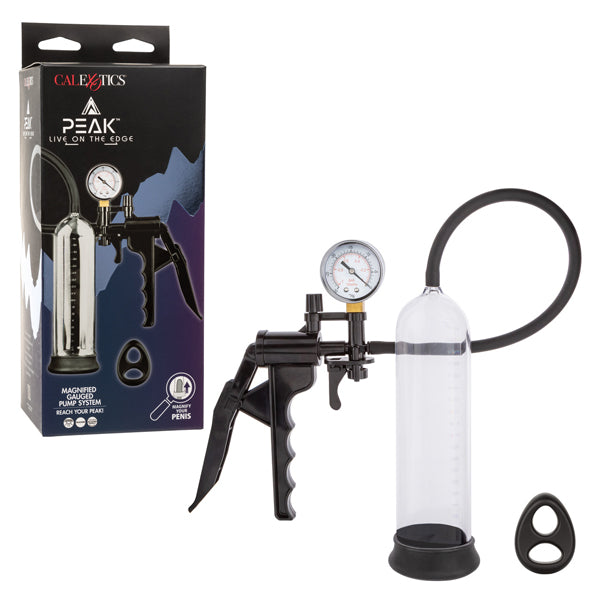 CalExotics Peak Magnified Gauged Pump System – Black