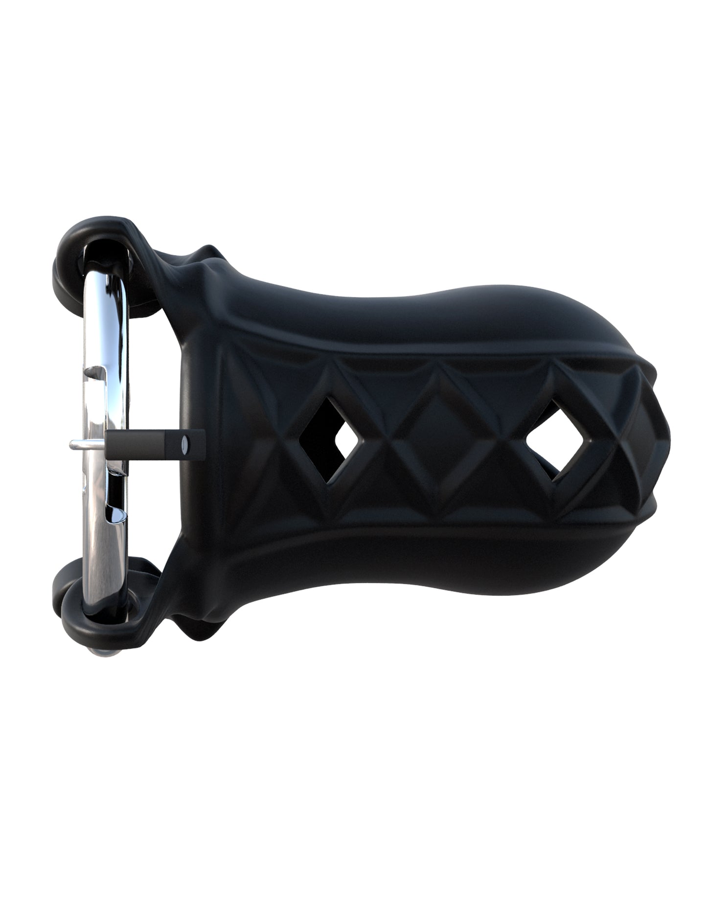 Fantasy C-Ringz Extreme Silicone Cock Blocker – Black Chastity Device