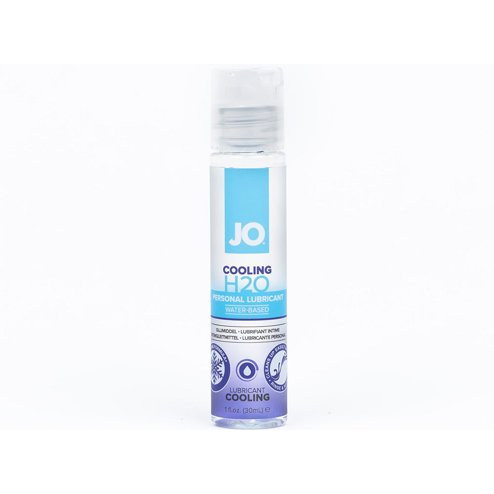 JO H2O Cooling Water-Based Lubricant 1oz - Clear - Silky-Smooth Feel
