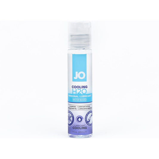 JO H2O Cooling Water-Based Lubricant 1oz - Clear - Silky-Smooth Feel