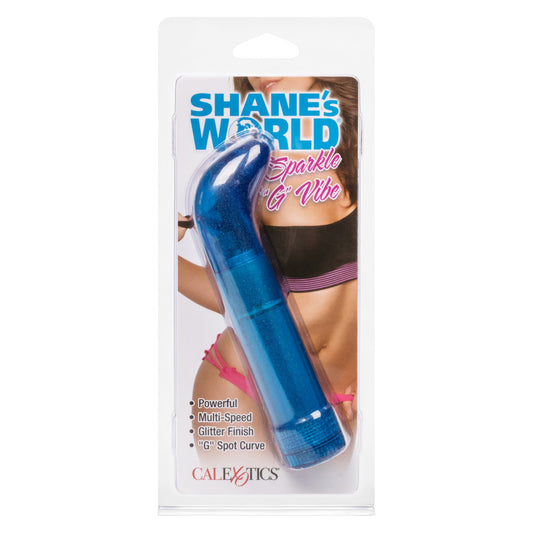 Shane's World Sparkle G Vibe – G-Spot Vibrator – Blue