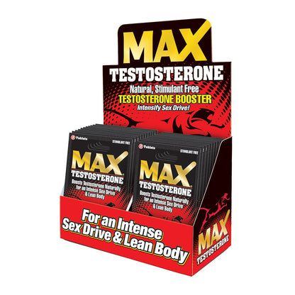 Swiss Navy MaxTestosterone Booster Pills – Testosterone Support – Multi-Color