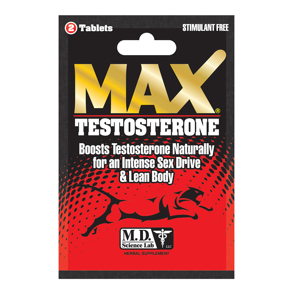 Swiss Navy MaxTestosterone Booster Pills – Testosterone Support – Multi-Color