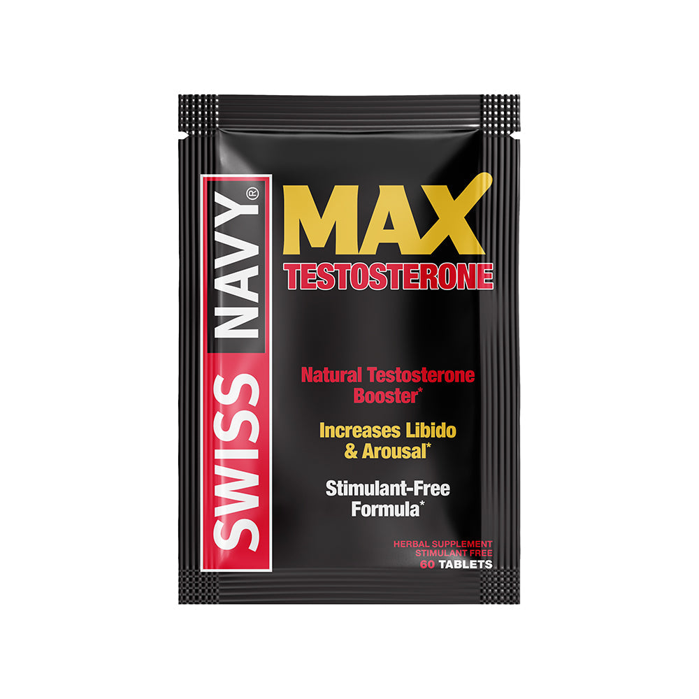 Swiss Navy MaxTestosterone Booster Pills – Testosterone Support – Multi-Color