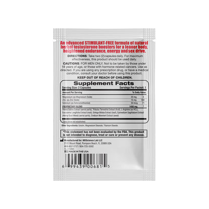 Swiss Navy MaxTestosterone Booster Pills – Testosterone Support – Multi-Color
