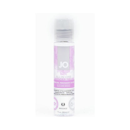 JO All-In-One Sensual Massage Glide Lavender – 1 oz Silicone Massage Oil
