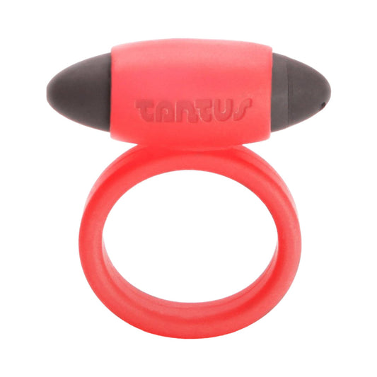 Tantus Soft Vibrating C-Ring – Crimson – Silicone C-Ring for Comfort and Safety