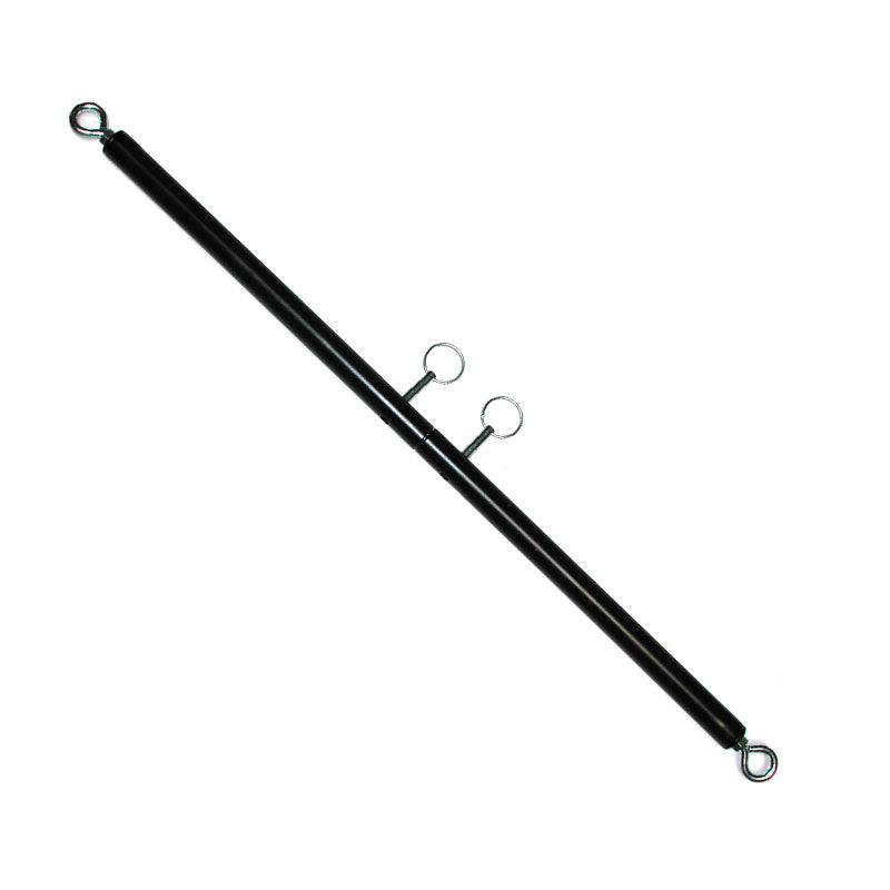 KinkLab Adjustable Spreader Bar - Adjustable Spreader Bar with Heavy Eyebolts - Black