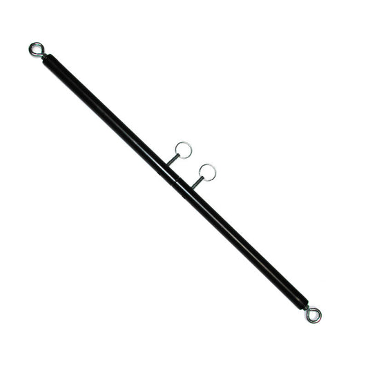 KinkLab Adjustable Spreader Bar - Adjustable Spreader Bar with Heavy Eyebolts - Black
