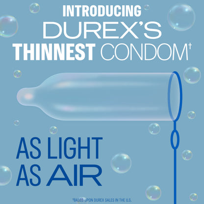 Durex Air Condom – Extra Thin Latex Condom – 3 Pack