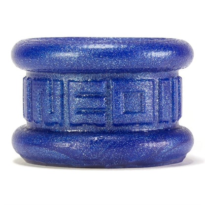 Oxballs Neo 1.25 Inch Short Ball Stretcher - Blue Silicone