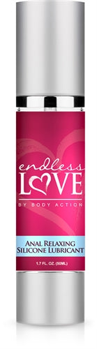Body Action Endless Love Anal Relaxing Silicone Lubricant 1.7 oz