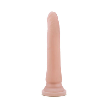 Blush Mr. Slim 9.25 in. Posable Dual Density Dildo - Beige