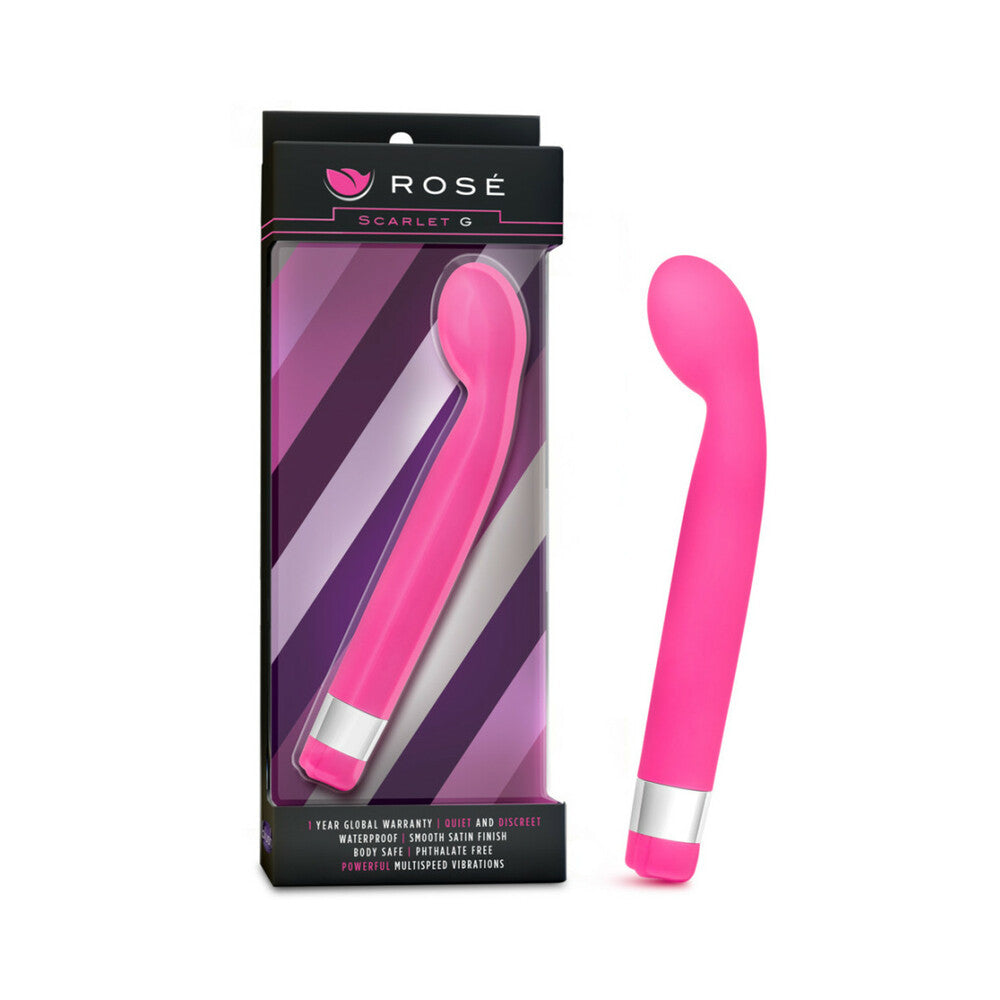 Blush Rose Scarlet G Slimline G-Spot Vibrator – Pink