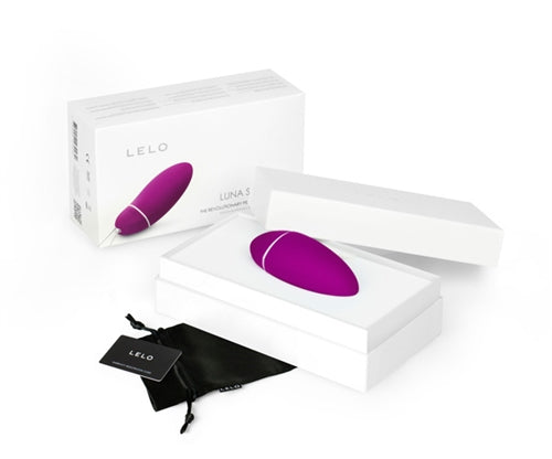 Lelo Luna Smart Bead - Personal Pleasure Trainer - Deep Rose