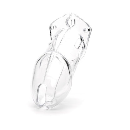CB-X CB-6000 Male Chastity Device with 3.25 Inch Cage Length - Clear
