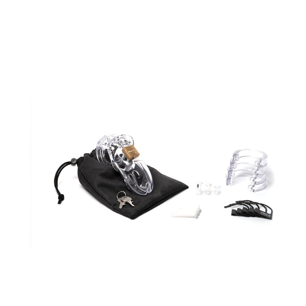 CB-X CB-3000 Male Chastity Device – Clear