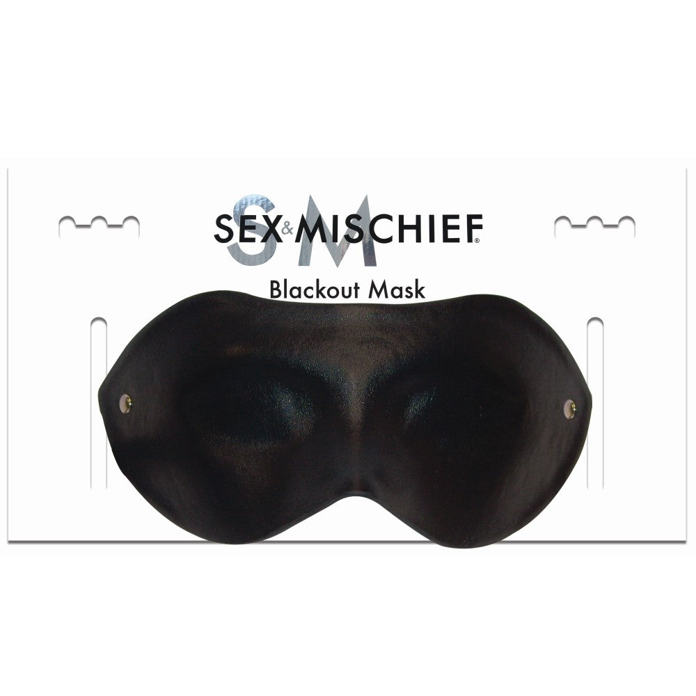 Sportsheets Blackout Mask Blindfold – Black